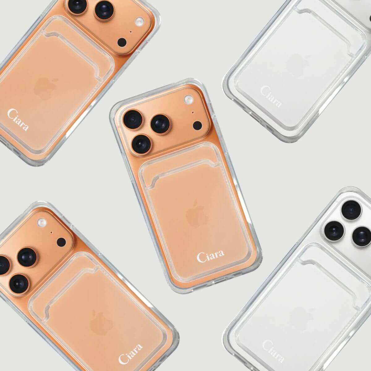 透明クリアなカード収納付きiPhone17Proケースは便利!おすすめ商品を紹介