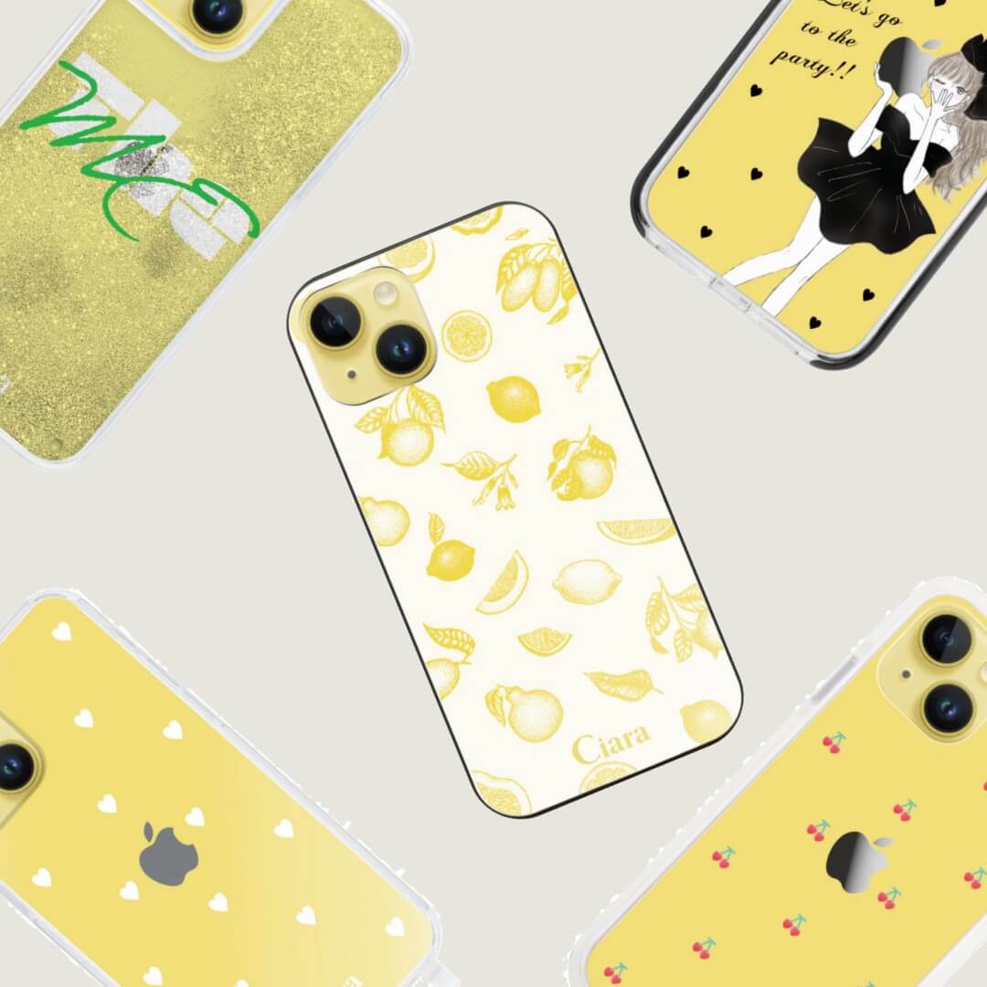 iPhone14Plusのイエローに合うスマホケースは10選!ケースの選び方とアレンジアイテムを紹介