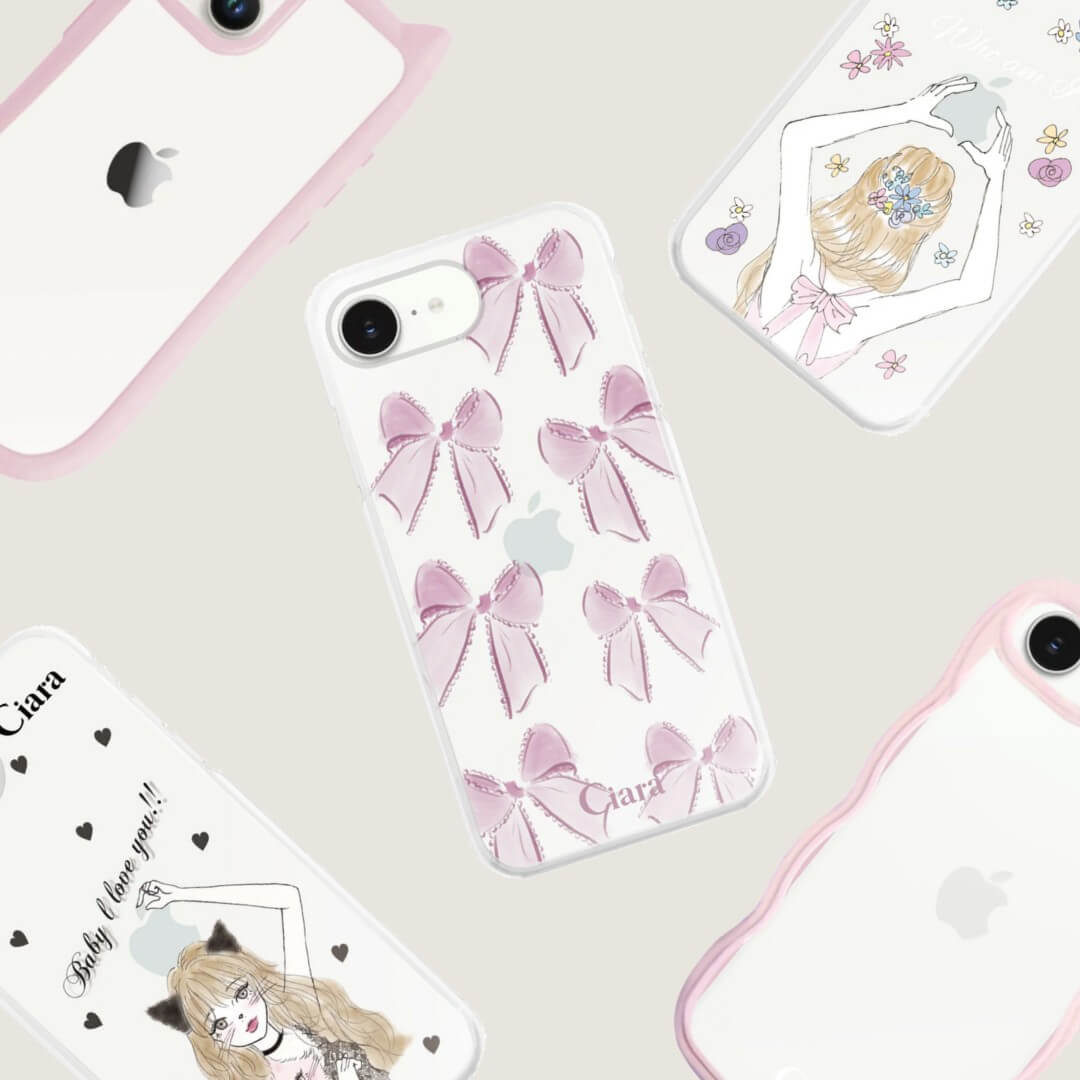 かわいいiPhone16eケースなら透明ケースで決まり!透明ケースのメリットとアレンジアイテムを紹介