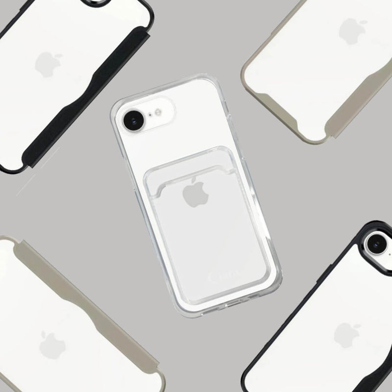 iPhone16eケースはカードが入れられる透明クリアを使おう!ケースのメリットや注意点を紹介