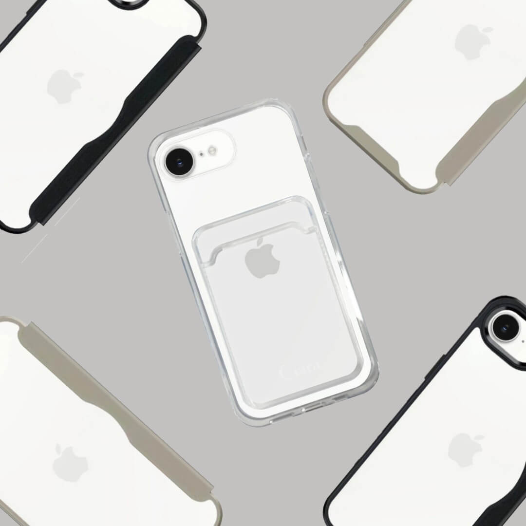 iPhone16eケースはカードが入れられる透明クリアを使おう!ケースのメリットや注意点を紹介
