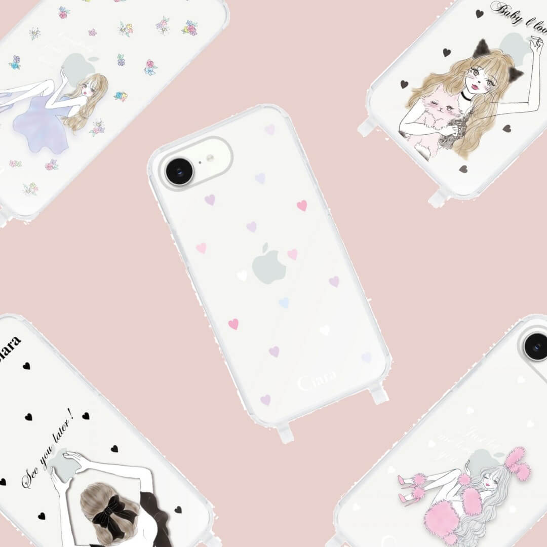 iPhone16eケースにストラップを付けるなら透明クリアがおすすめ!おすすめケースやストラップを紹介