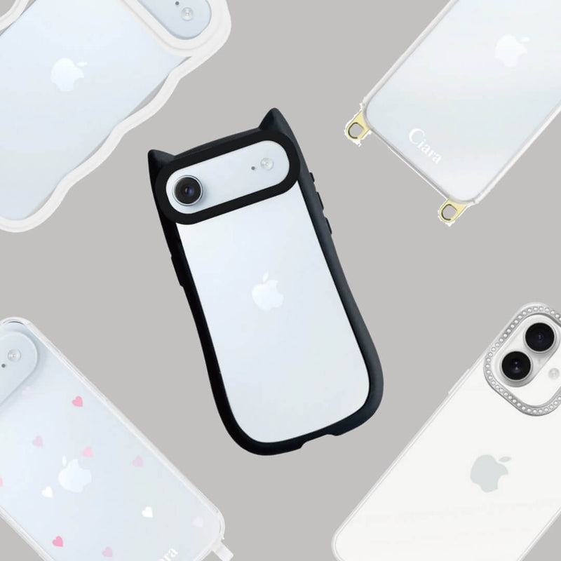 透明クリアなiPhoneAirケースで本体カラーを楽しもう!透明クリアケースに合うアレンジアイテムも紹介