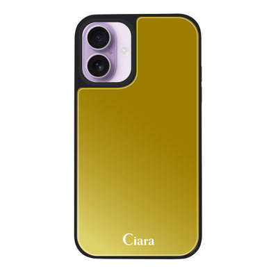 iPhoneケース ミラーバンパー ミラー付きケース ロゴ