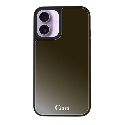 iPhoneケース ミラーバンパー ミラー付きケース ロゴ