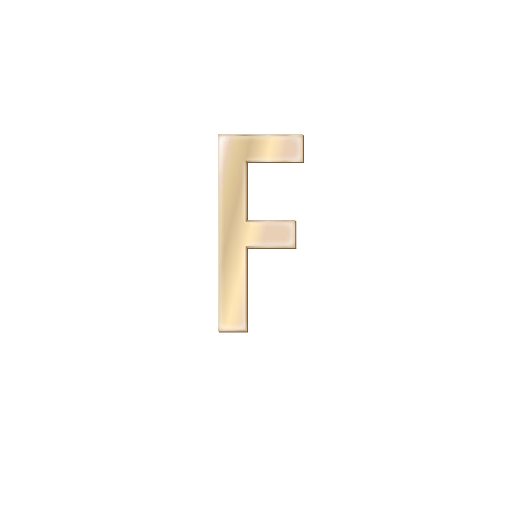 Free チャーム バンドラージイニシャル ゴールド