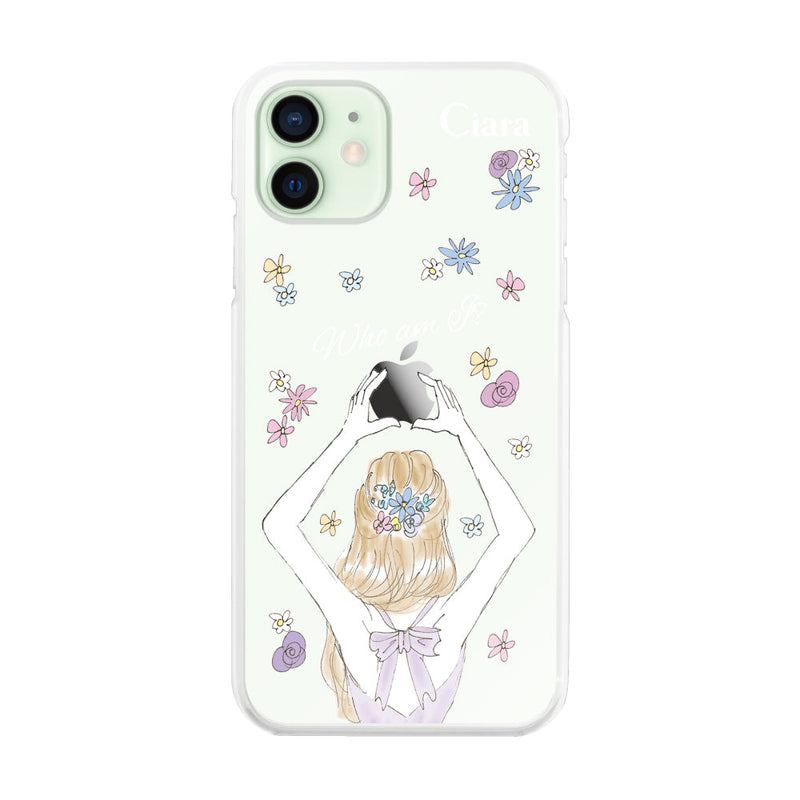 iPhoneケース ハイブリッド クリアケース バックショット
