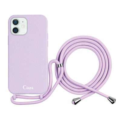 iPhoneケース サスティナブルストラップケース ロゴ
