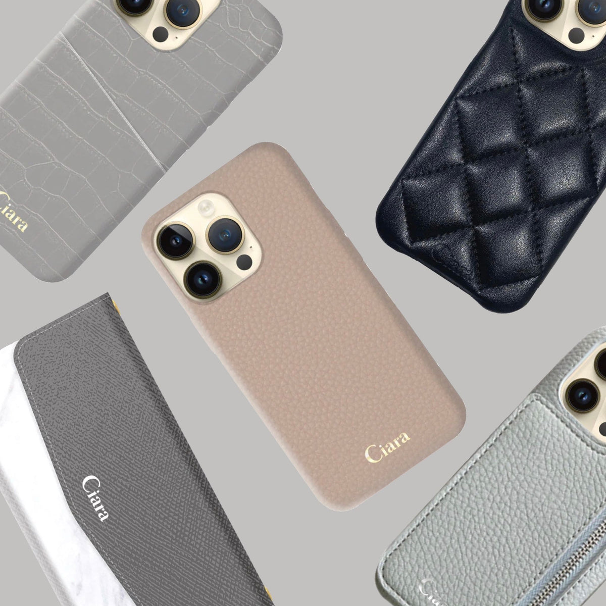 大人かわいいが叶う！レザー素材のiPhone14Proケース5選