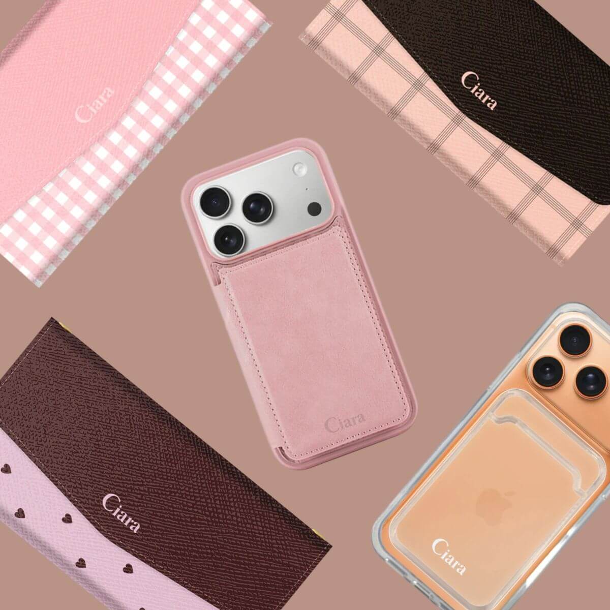 かわいいiPhone17Proケースはカード収納付きが便利！人気ケースを紹介！