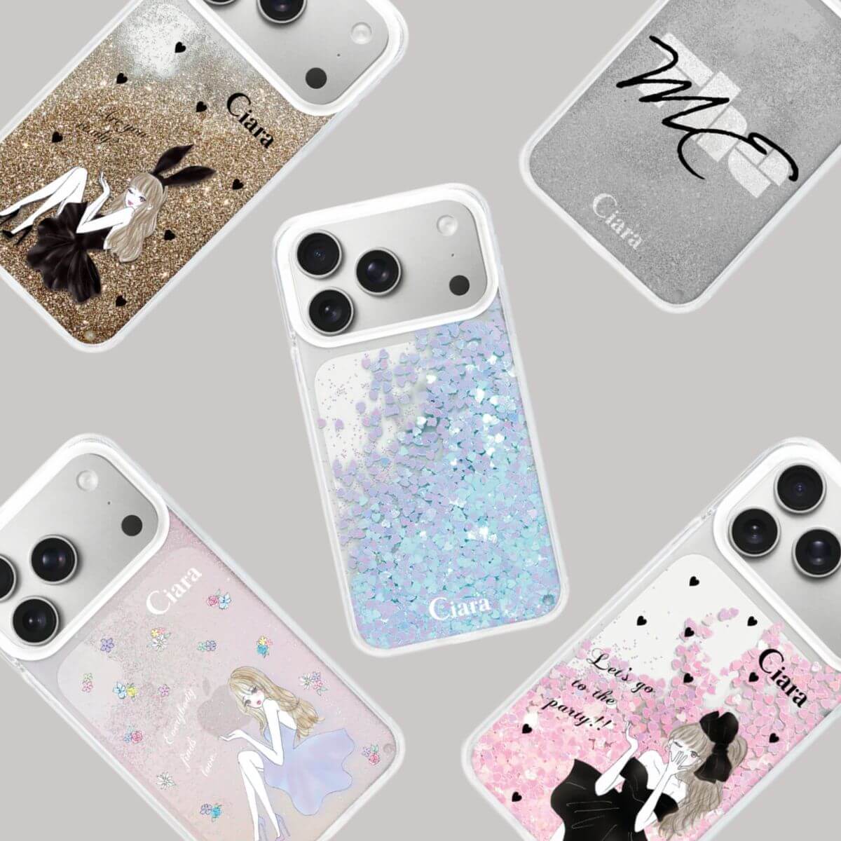 透明クリアなiPhone17Proケースはラメ入りがかわいい！人気の商品をご紹介！