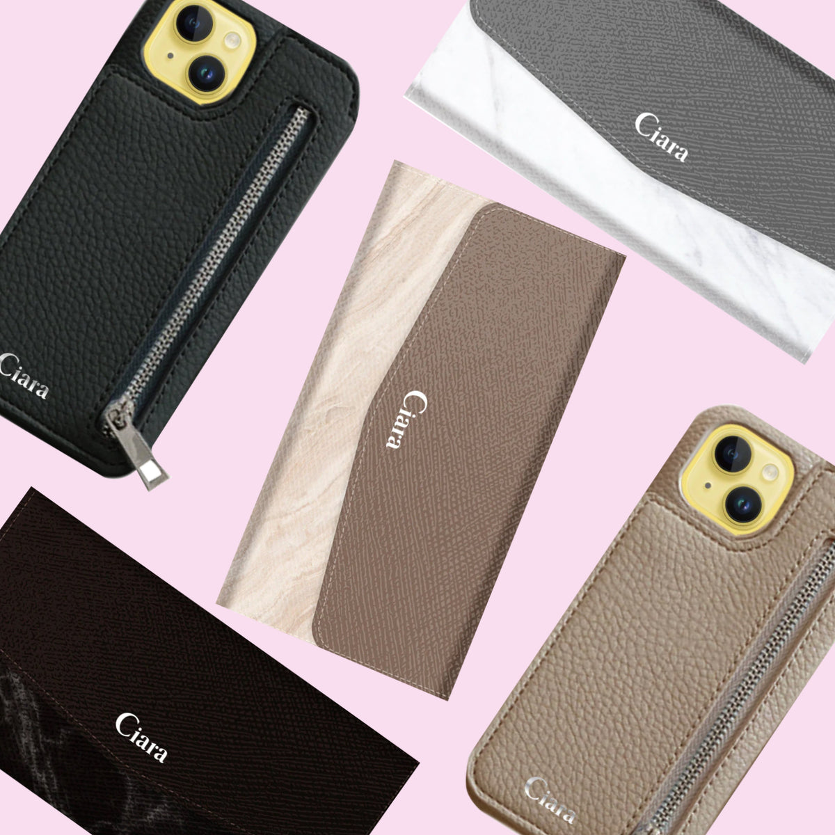 手帳型iPhoneケースブランドはCiara！特徴とメリットをご紹介♪