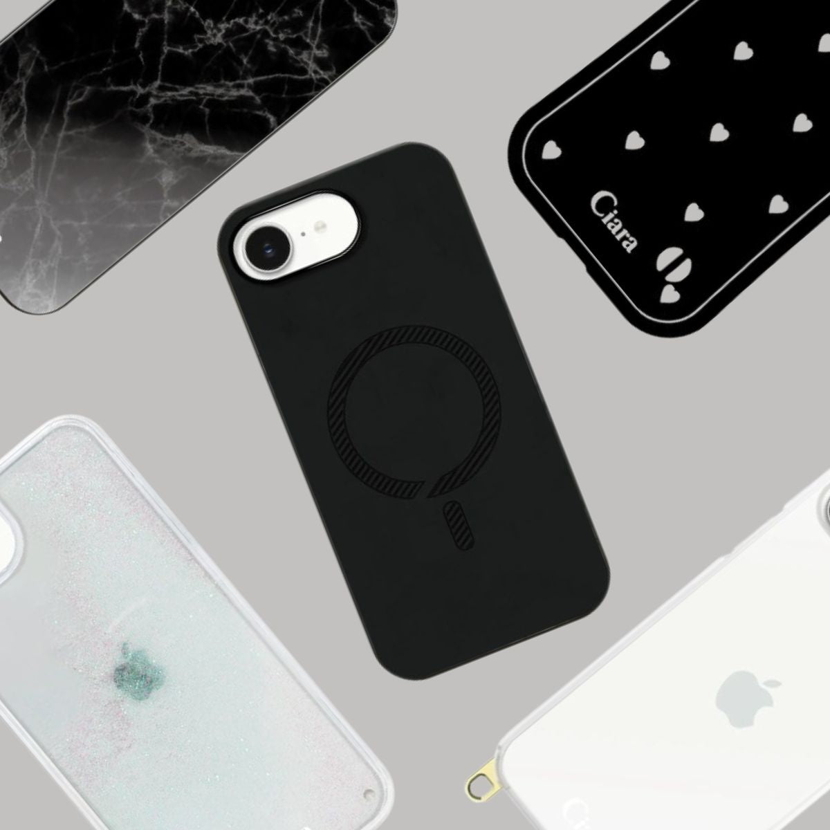 iPhone16eのブラックに合うスマホケース＆おすすめカラーコーデ紹介