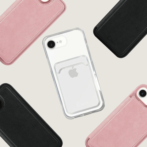 背面カード収納付きiPhone16eケースは便利？ケースの種類とメリットを紹介