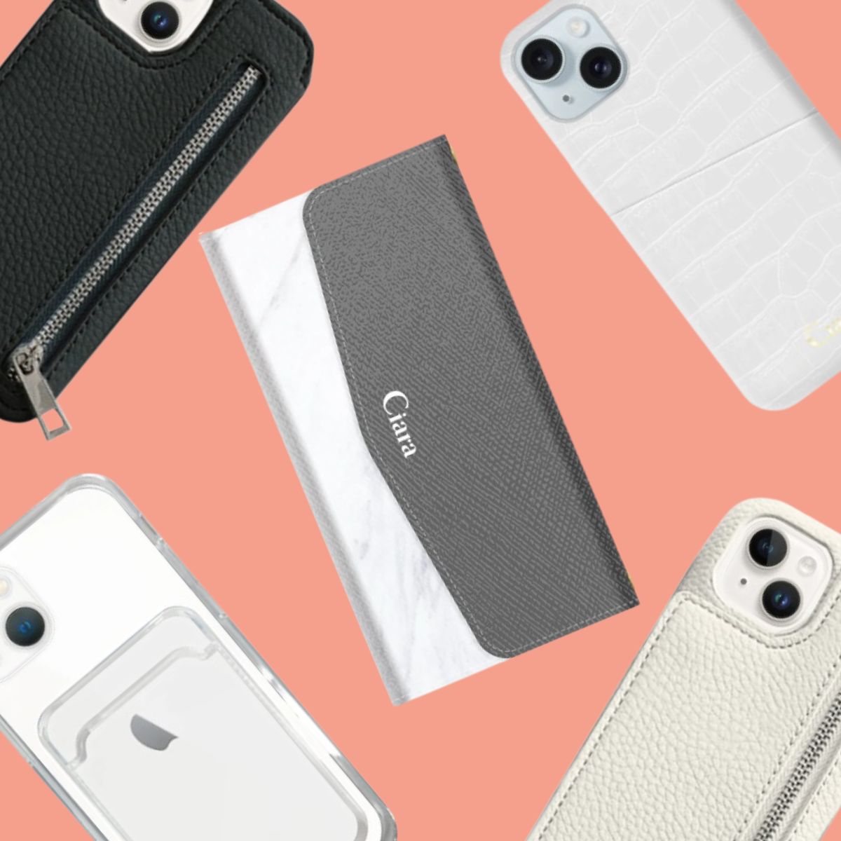 スマホケース・カバー カード収納付き