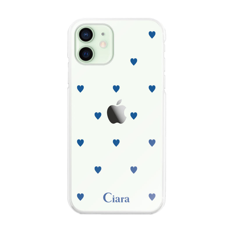 iPhoneケース ハイブリッド クリアケース カラーハート