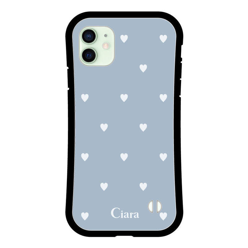 iPhoneケース グリップ 耐衝撃ケース スウィートハート