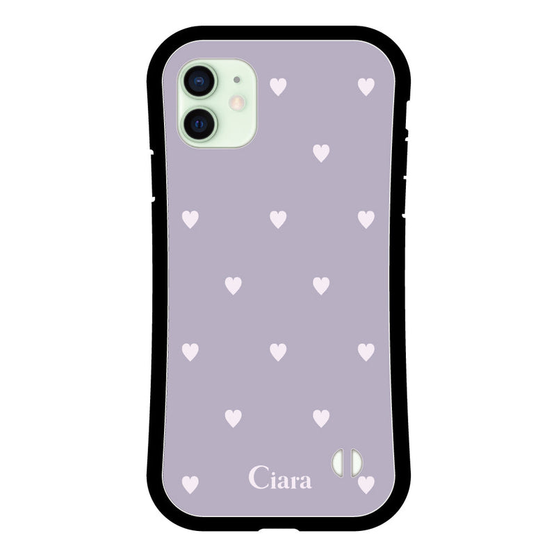 iPhoneケース グリップ 耐衝撃ケース スウィートハート
