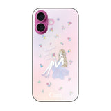 iPhone16 ガラス 強化ガラスケース ラベンダーガール ピンク