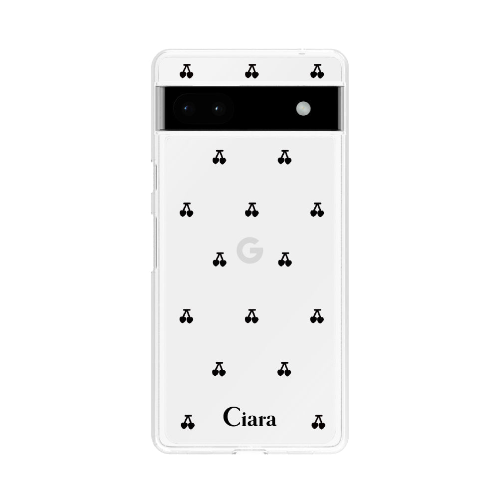 GooglePixel7 クリアケース タイニーチェリー レッド