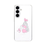 GalaxyS26 クリアケース ピンクバニー クリア