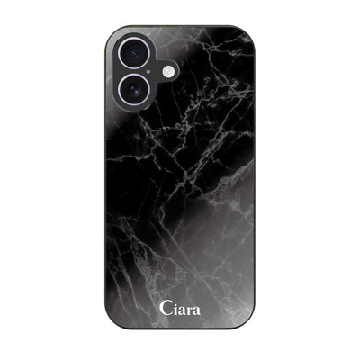 iPhoneケース ガラス 強化ガラスケース マーブル