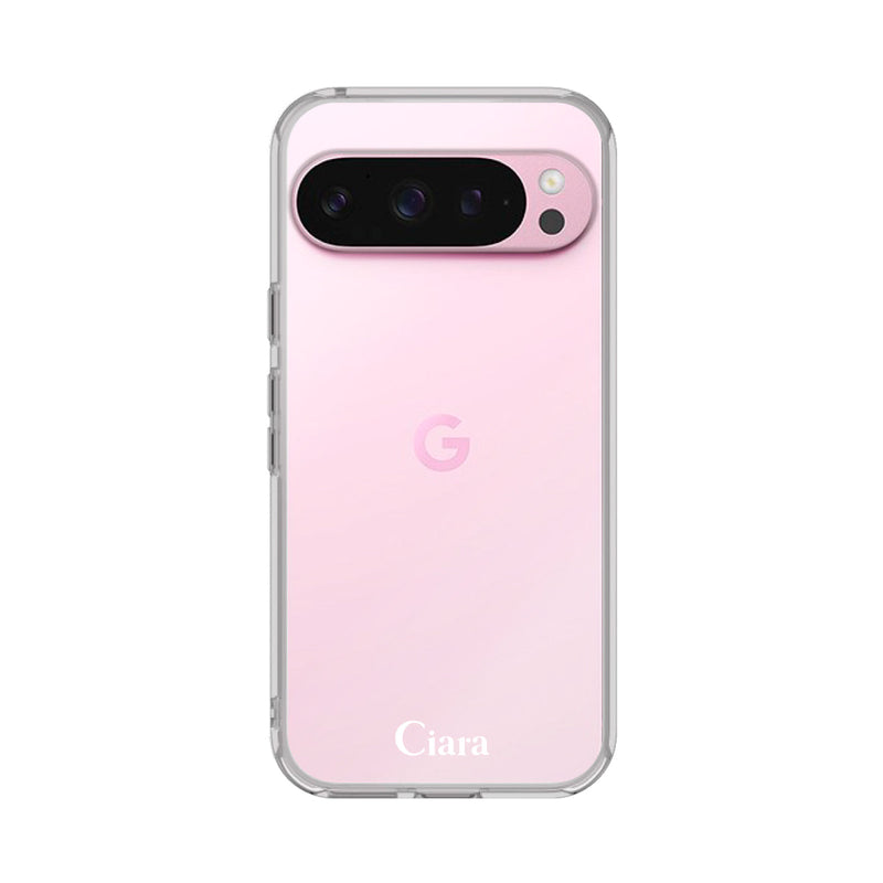 GooglePixelケース クリアケース ロゴ