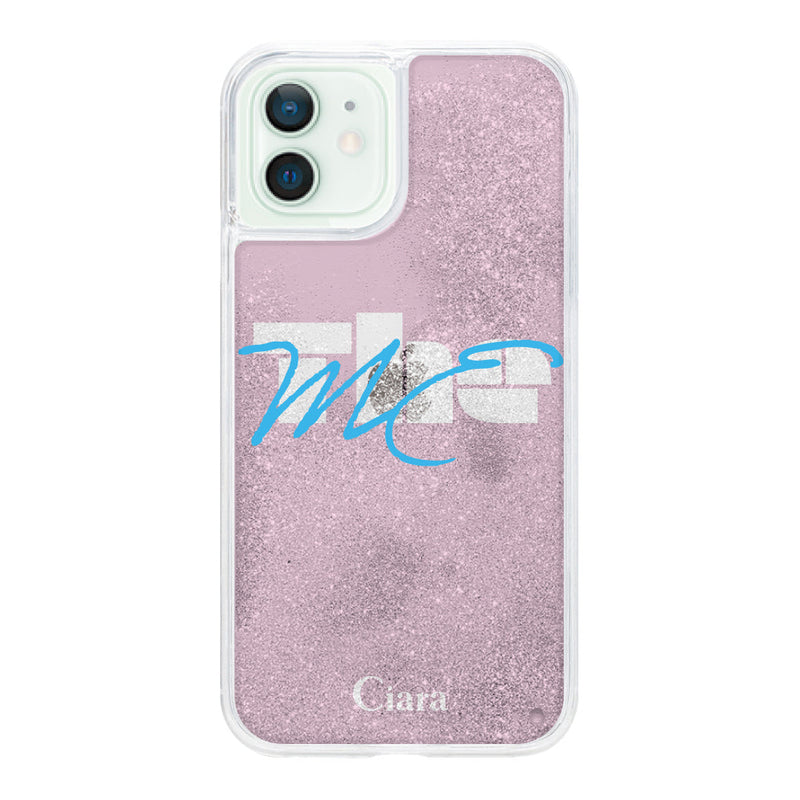 iPhoneケース グリッター オイルクリアケース テーマ