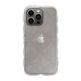 iPhone13Pro キルティングクリア TPUクリアケース プティ クリア