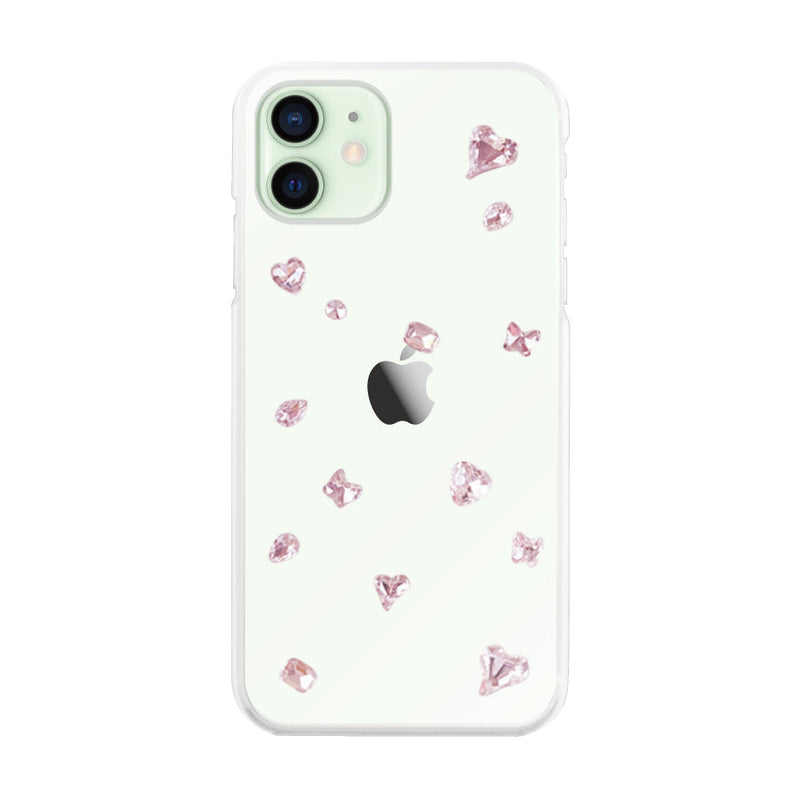 iPhoneケース ビジューTPUクリア プティ