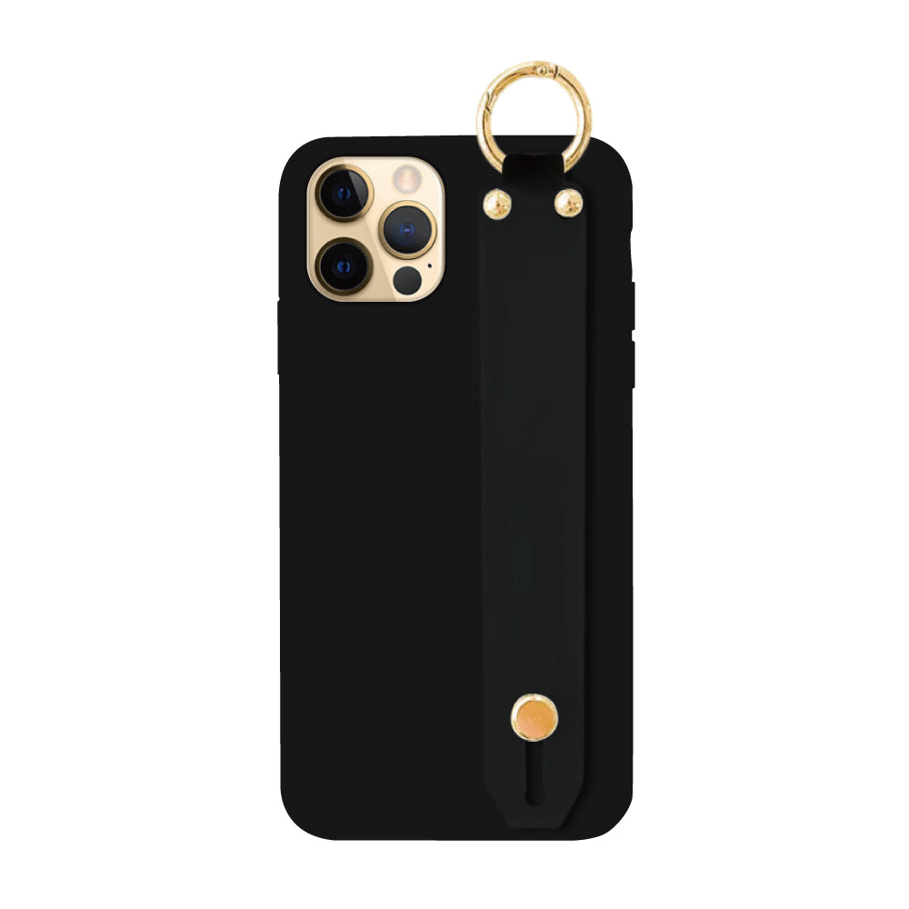 iPhone11Proケース バンドTPU プティ ブラック