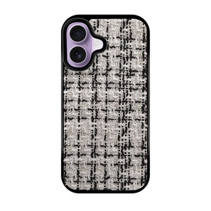 iPhoneケース ツイードレザー  TPU プティ