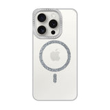 iPhone15ProMax ビジューカメラフレーム マグセーフクリア プティ クリア