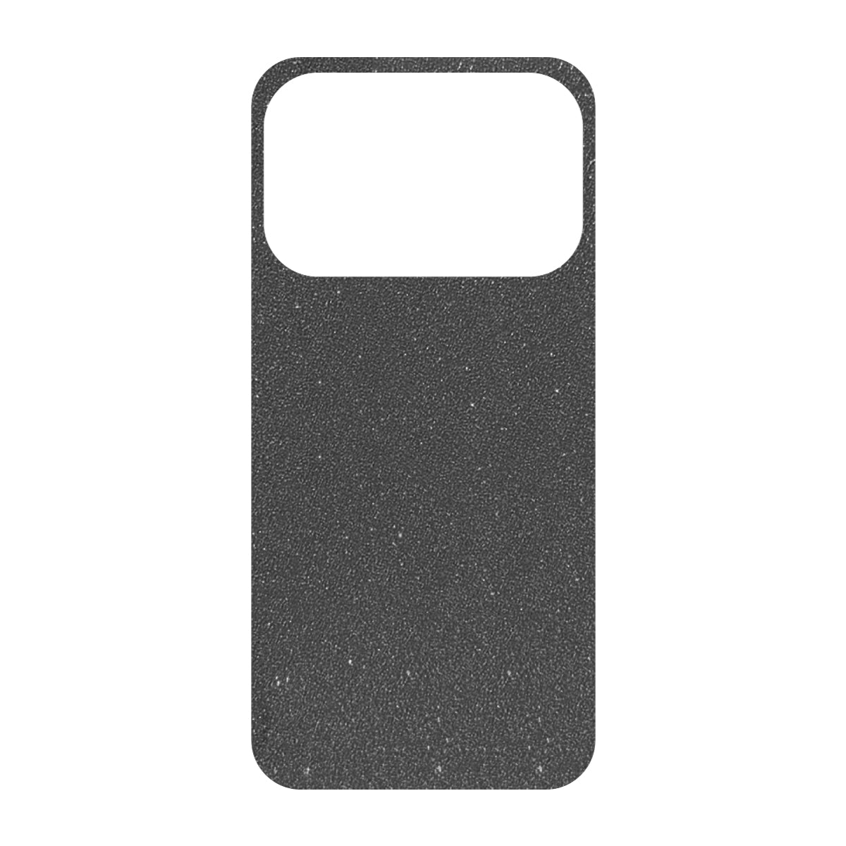 iPhone17ProMax スマホアクセサリー シート グリッターインナーシート ブラック