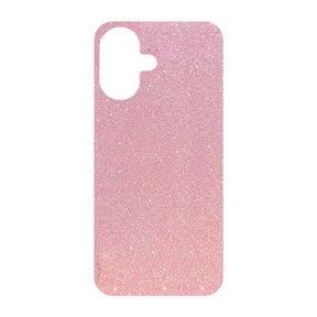 iPhone17 スマホアクセサリー シート グリッターインナーシート ピンク
