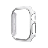 41mm フレームラインアップルウォッチカバー ホワイト/シルバー
