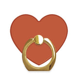 スマホリング  ハート テラコッタ Gold