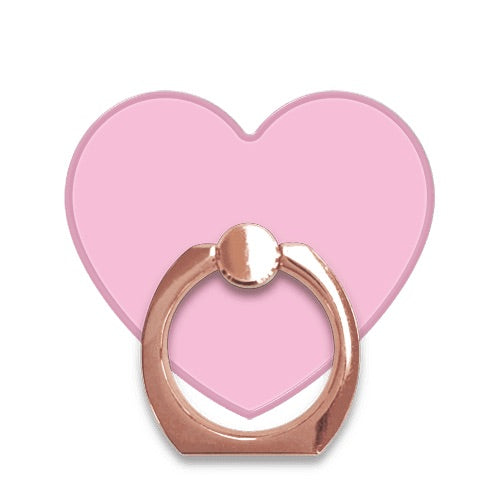 スマホリング  ハート ハートピーチピンク RoseGold