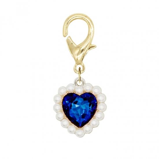 チャーム  カスタム ハートストーンパールチャーム