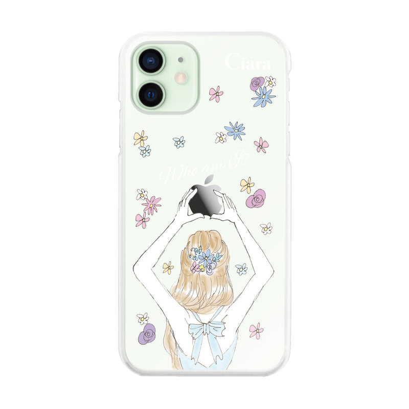 iPhoneケース ハイブリッド クリアケース バックショット
