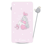 モバイルバッテリー モバイルバッテリー ピンクバニー ピンク