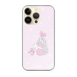 iPhone14Pro ガラス 強化ガラスケース ピンクバニー ピンク