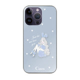 iPhone14ProMax ガラス 強化ガラスケース ブルーバニー ブルー