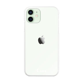 iPhone12mini ハイブリッド クリアケース ロゴ クリア