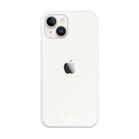 iPhone14 ハイブリッド クリアケース ロゴ クリア